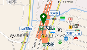atre大船(アトレ大船)の地図画像