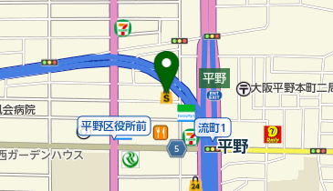 AEON EXPRESS(イオン エクスプレス) 平野駅前店の地図画像