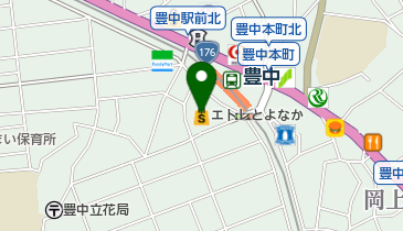 アルペンクイックフィットネス エトレ豊中店の地図画像