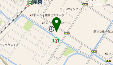 グリル さわいの地図画像