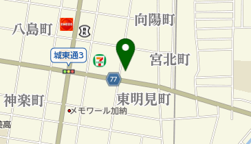 おたからや 加納城東店の地図画像