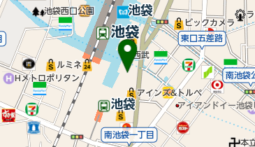 こだわり市場 西武池袋店の地図画像