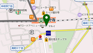 新宿高野 国分寺マルイ店の地図画像