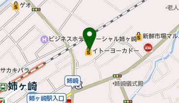 メガネのタニ イトーヨーカドー姉崎店の地図画像