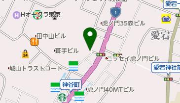 森虎農園の地図画像