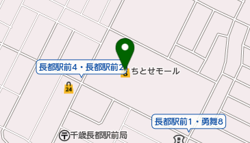 コンビニフィットネス ちとせモール店の地図画像
