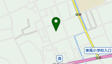 潤神社の地図画像