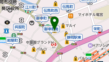 ピッツァバル ダダの地図画像