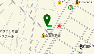 美容室小町 卸町店の地図画像