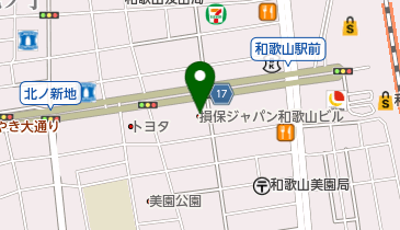 アートネイチャー 和歌山店の地図画像