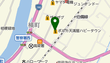横田履物店 ポルカ天満屋ハピータウン店の地図画像