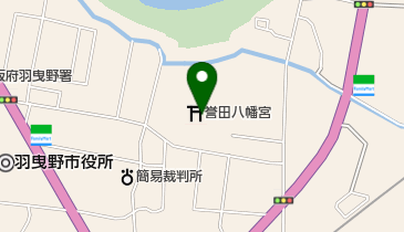 誉田林古戦場跡の地図画像