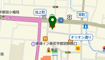 おたからや 東武宇都宮駅前店の地図画像