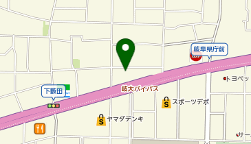 アート引越センター 岐阜支店の地図画像