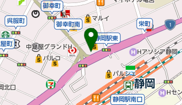 Paul Stuart(ポール スチュアート) 松坂屋静岡店の地図画像
