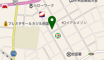 麻里布珈琲の地図画像