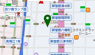 MIKI GAKKI Acoustic INN osaka(ミキ ガッキ アコースティック イン オオサカ)の地図画像