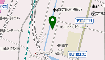 芝浦橋保育室の地図画像