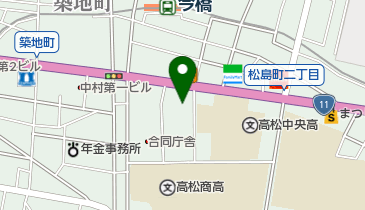 高松市こども未来館の地図画像