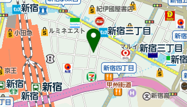 iPhone修理ジャパン新宿店の地図画像