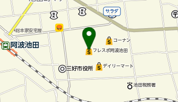 Frespo(フレスポ) 阿波池田店の地図画像