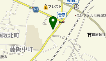 長尾中国整体院の地図画像