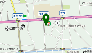 CREPE de GIRAFE(クレイプ ドゥ ジラフ) 出雲店の地図画像