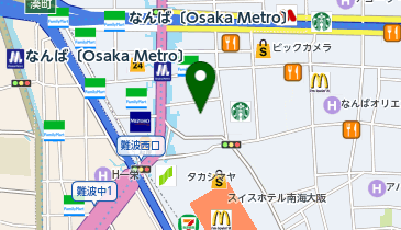 THE KISS(ザ キッス) なんばマルイ店の地図画像