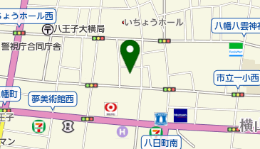 八王子市医師会の地図画像