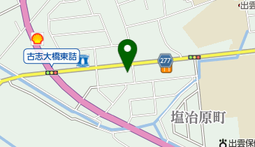 デイトナハウス山陰の地図画像