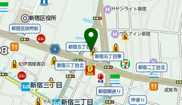 TORNADO MART(トルネード マート) 新宿マルイ メン店の地図画像