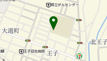 王子小学校区コミュニティ・センターの地図画像
