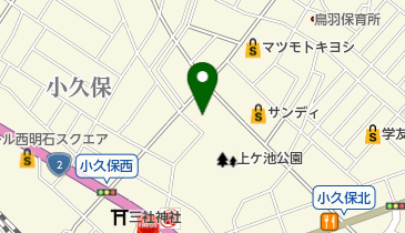花と緑の学習園の地図画像