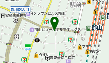 THE SUNLOUNGE(ザ サンラウンジ) 郡山店の地図画像