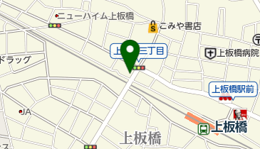 THE SUNLOUNGE(ザ サンラウンジ) 上板橋店の地図画像