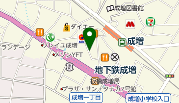 THE SUNLOUNGE(ザ サンラウンジ) 成増店の地図画像