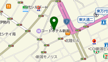 THE SUNLOUNGE(ザ サンラウンジ) 新潟店の地図画像