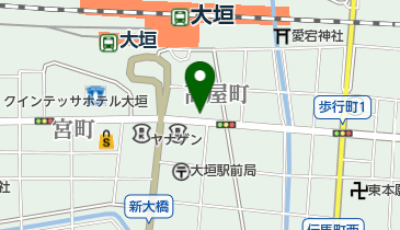 ザ・サンラウンジ カロカロ大垣本店の地図画像