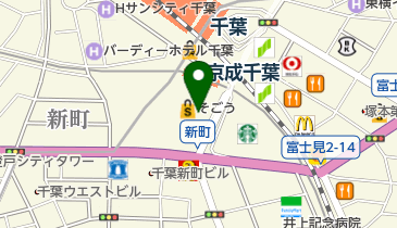 CELINE(セリーヌ) そごう千葉店の地図画像