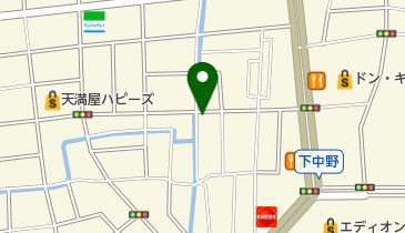 AROMA COFFEE ROASTERY(アロマ コーヒー ロースタリー) 下中野店の地図画像