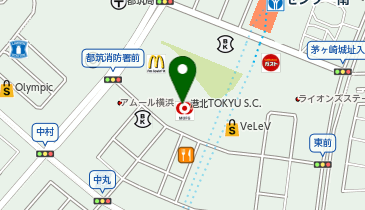 モンベル 港北TOKYU S.C.店の地図画像