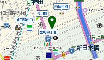 ドレスクリニック東京の地図画像