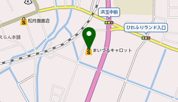 まいづるCARROT(キャロット) 浜玉店の地図画像