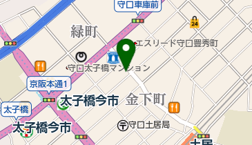 餅・菓子 お染の地図画像