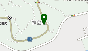 浜口動物病院の地図画像