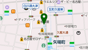 JOHN LOBB(ジョン ロブ) 松坂屋名古屋店の地図画像