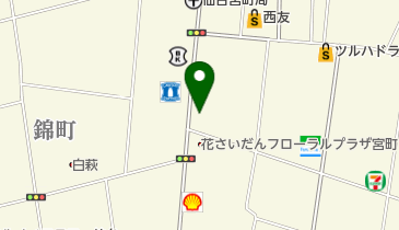ふとんの菅野の地図画像