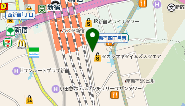 Mille fiori (ミッレ フィオーリ) 新宿タカシマヤ店の地図画像