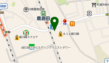 ちよだ鮨 鹿島田店の地図画像