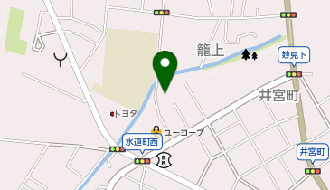 テクニカルラインの地図画像